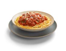 Spaghetti met rustieke saus