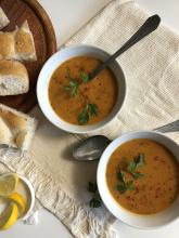 Turkse rode linzen soep van Fatma en Eva
