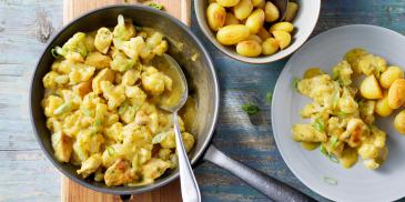 Basisrecept: MAGGI Dagschotel Bloemkool- milde kerrie met kip